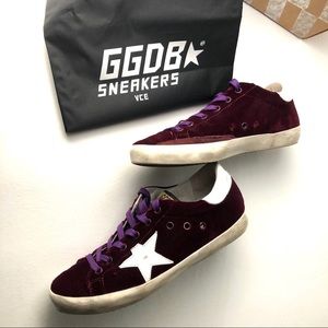 Golden Goose Sz8.5/39 Superstars Box Dust Bag